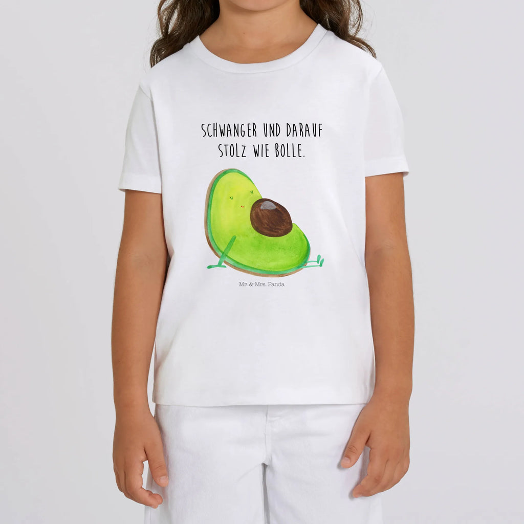 Organic Kinder T-Shirt Avocado Schwangerschaft Kinder T-Shirt, Kinder T-Shirt Mädchen, Kinder T-Shirt Jungen, Avocado, Veggie, Vegan, Gesund, schwanger, Schwangerschaft, Babyparty, Babyshower