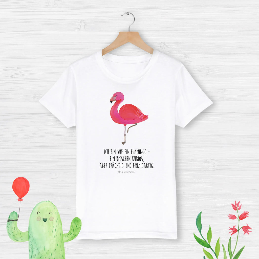 Organic Kinder T-Shirt Flamingo Classic Kinder T-Shirt, Kinder T-Shirt Mädchen, Kinder T-Shirt Jungen, Flamingo, Einzigartig, Selbstliebe, Stolz, ich, für mich, Spruch, Freundin, Freundinnen, Außenseiter, Sohn, Tochter, Geschwister