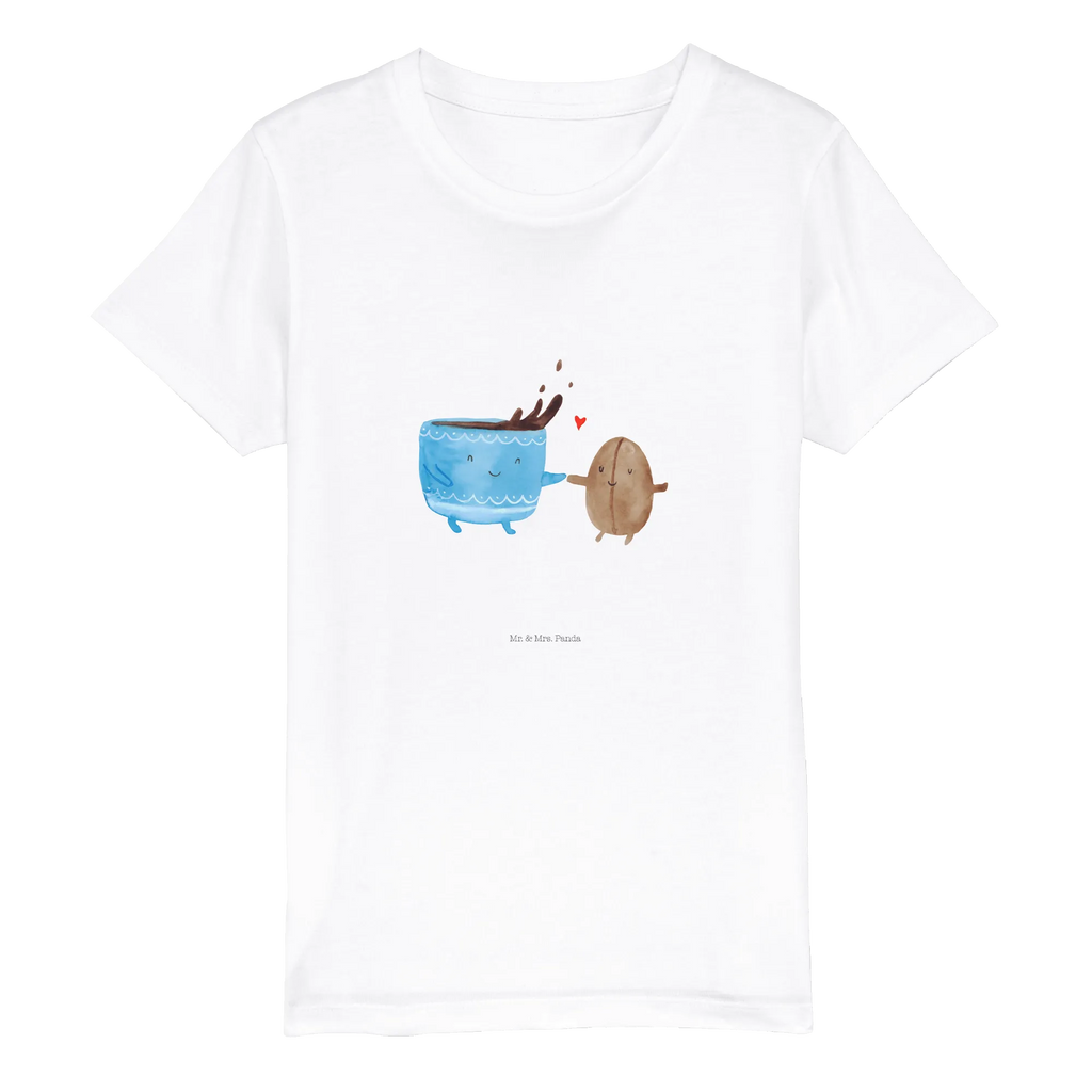 Organic Kinder T-Shirt Kaffee Bohne Kinder T-Shirt, Kinder T-Shirt Mädchen, Kinder T-Shirt Jungen, Tiermotive, Gute Laune, lustige Sprüche, Tiere, Kaffee, Kaffeebohne, Genuss, Zufriedenheit, Glück