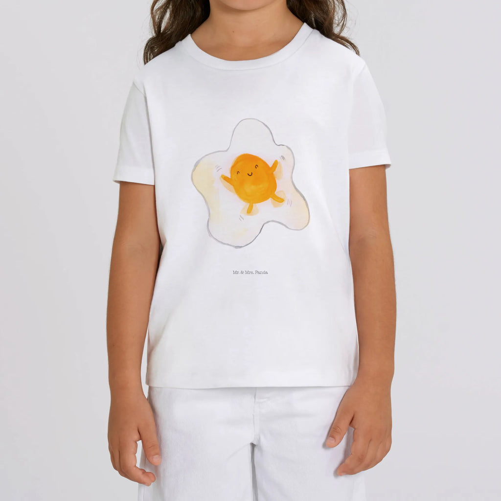 Organic Kinder T-Shirt Spiegelei Ei Kinder T-Shirt, Kinder T-Shirt Mädchen, Kinder T-Shirt Jungen, Tiermotive, Gute Laune, lustige Sprüche, Tiere, Ei, Spiegelei, Schön, Tag, Glücklich, Liebe