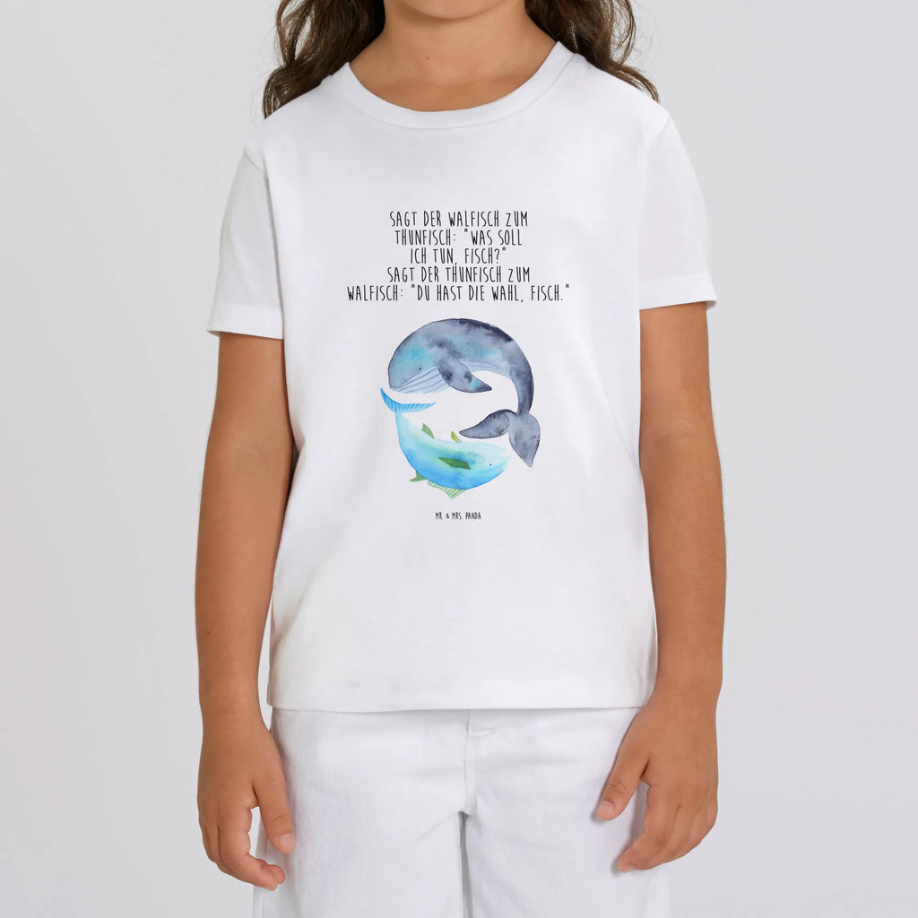 Organic Kinder T-Shirt Walfisch Thunfisch Kinder T-Shirt, Kinder T-Shirt Mädchen, Kinder T-Shirt Jungen, Tiermotive, Gute Laune, lustige Sprüche, Tiere, Wal, Wahl, Tunfisch, Wortwitz lustig, Spruch lustig, Flachwitz, Witz, Spruch des Tages, Flachwitz Geschenk