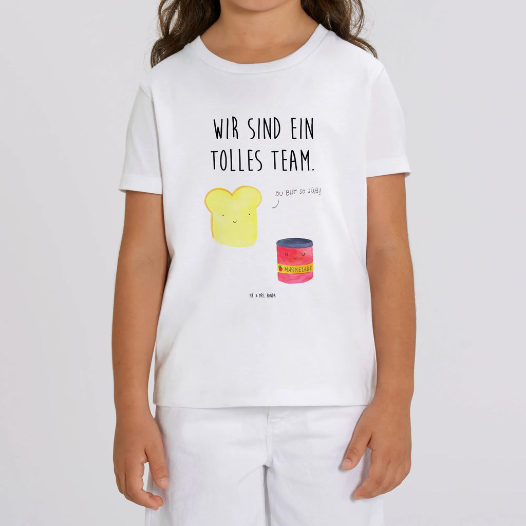 Organic Kinder T-Shirt Toast Marmelade Kinder T-Shirt, Kinder T-Shirt Mädchen, Kinder T-Shirt Jungen, Tiermotive, Gute Laune, lustige Sprüche, Tiere, Toast, Marmelade, Dreamteam, süße Postkarte, süß, Küche Deko, Küche Spruch, Frühstück Einladung, Brot, Toastbrot