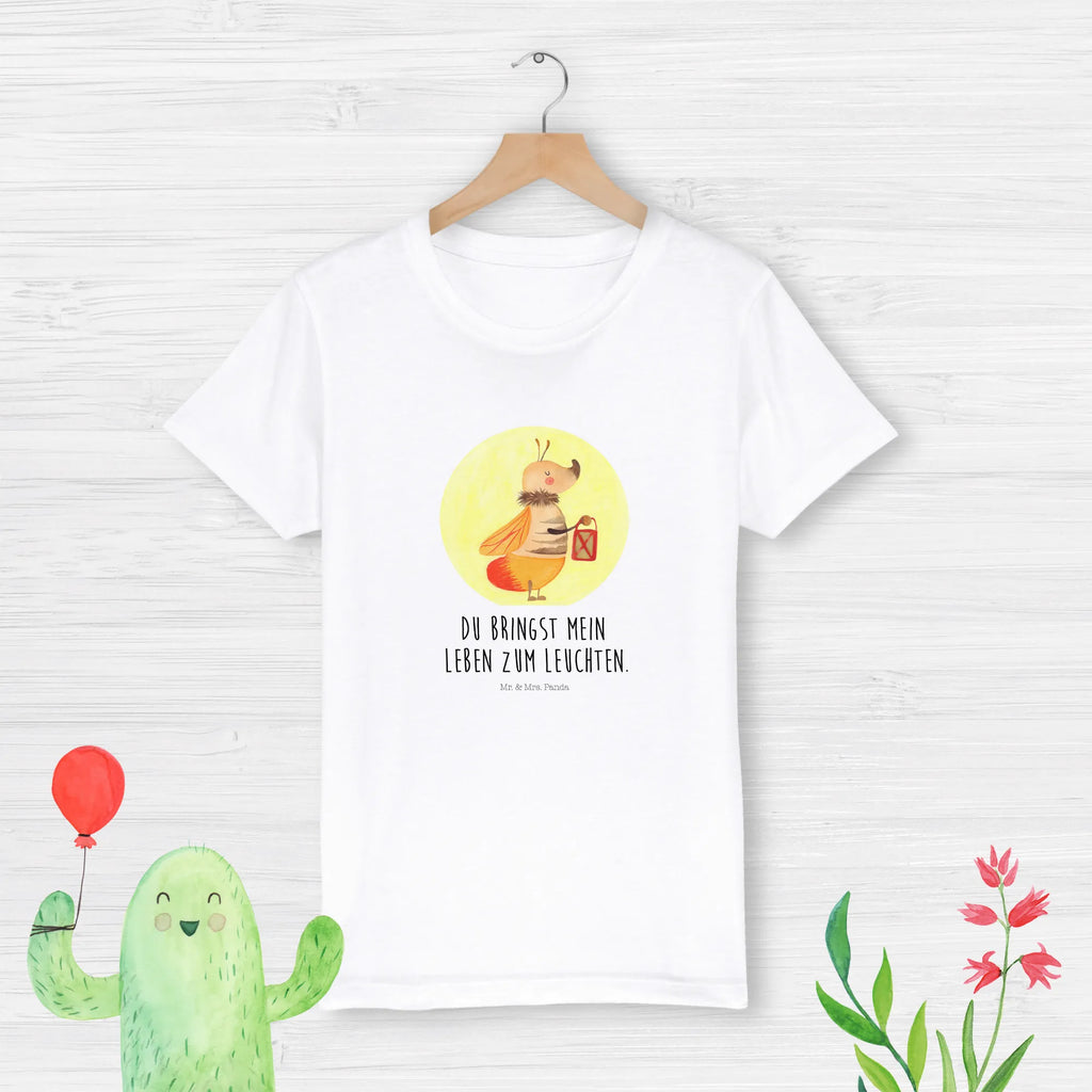 Organic Kinder T-Shirt Glühwürmchen Kinder T-Shirt, Kinder T-Shirt Mädchen, Kinder T-Shirt Jungen, Tiermotive, Gute Laune, lustige Sprüche, Tiere, Glühwürmchen, Glühwurm, Falter, Liebe, Leuchten, magisch, Liebesbeweis, Lieblingsmensch, Verlobung, Heiratsantrag, Jahrestag, Liebesspruch