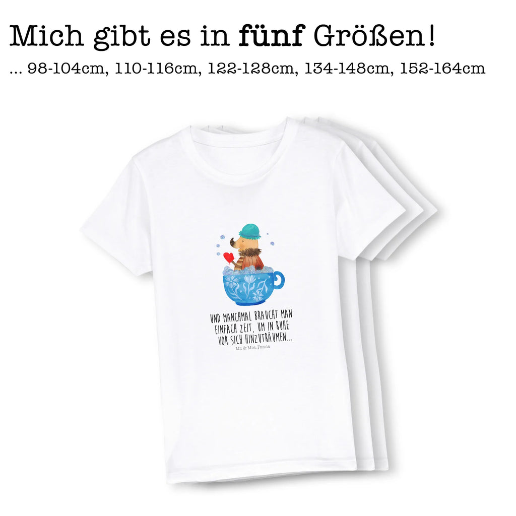 Organic Kinder T-Shirt Nachtfalter Schaumbad Kinder T-Shirt, Kinder T-Shirt Mädchen, Kinder T-Shirt Jungen, Tiermotive, Gute Laune, lustige Sprüche, Tiere, Nachtfalter, Schaumbad, Badezimmer, Bad, WC, Badezimmerdeko, Baden, Tasse, Träumen, verträumt, Ziele, Zeitmanagement