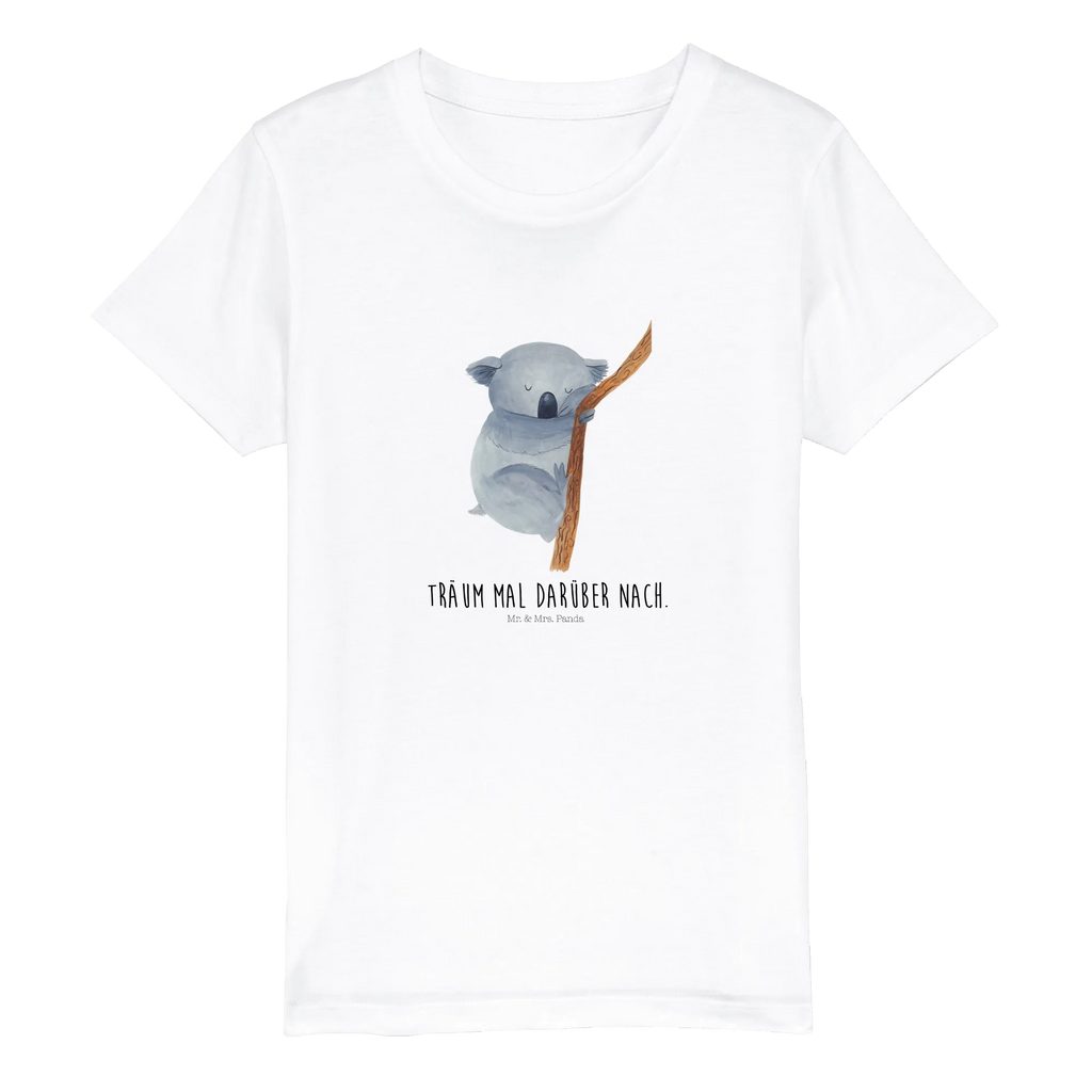 Organic Kinder T-Shirt Koalabär Kinder T-Shirt, Kinder T-Shirt Mädchen, Kinder T-Shirt Jungen, Tiermotive, Gute Laune, lustige Sprüche, Tiere, Koala, träumen, Traum, schlafen, Schlafzimmer, Traumland, Bär, Koalabär