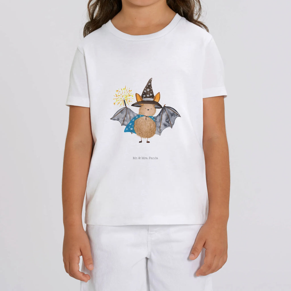 Organic Kinder T-Shirt Fledermaus Zauberer Kinder T-Shirt, Kinder T-Shirt Mädchen, Kinder T-Shirt Jungen, Tiermotive, Gute Laune, lustige Sprüche, Tiere, Fledermaus, Fledermäuse, Zauberer, Magier, Frauen, reinsteigern