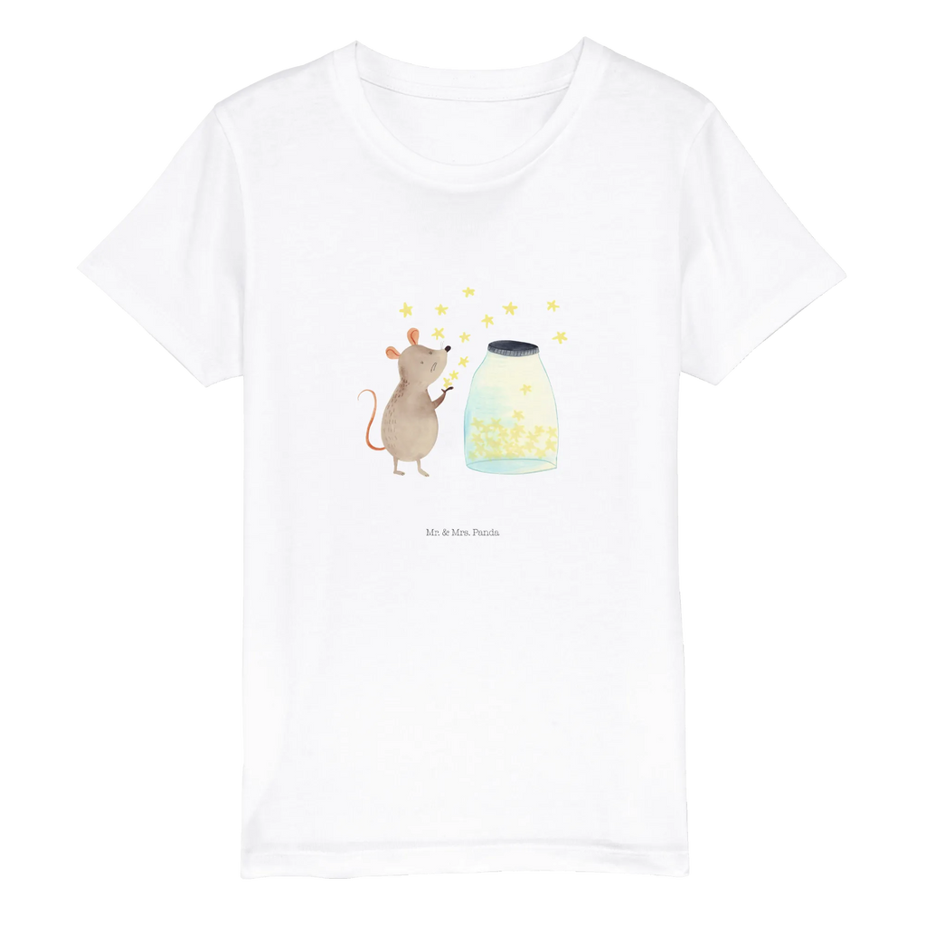 Organic Kinder T-Shirt Maus Sterne Kinder T-Shirt, Kinder T-Shirt Mädchen, Kinder T-Shirt Jungen, Tiermotive, Gute Laune, lustige Sprüche, Tiere, Maus, Sterne, Wunsch, Kind, Taufe, Taufgeschenk, Geburt, Schwangerschaft, erstes Kind, Kindergeburtstag, Geburtstag, Hoffnung, Träume