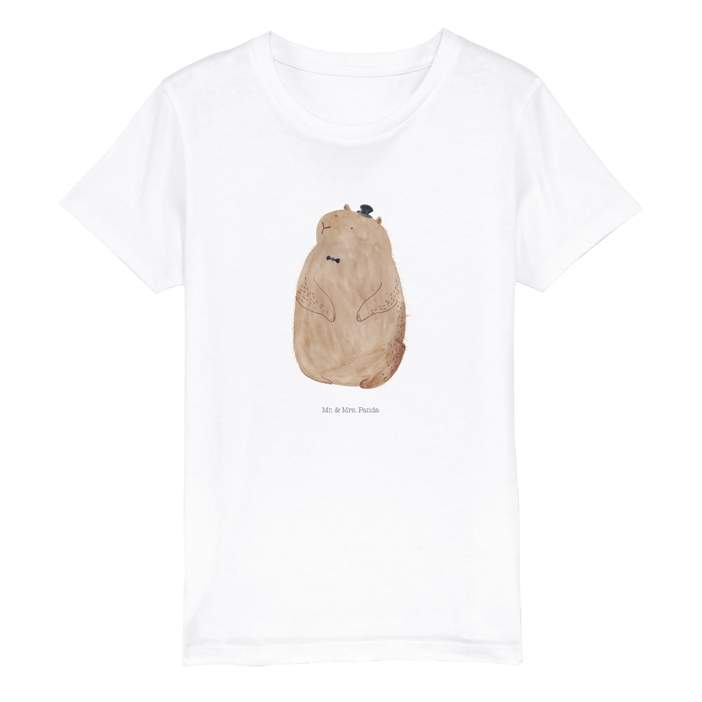 Organic Kinder T-Shirt Murmeltier Kinder T-Shirt, Kinder T-Shirt Mädchen, Kinder T-Shirt Jungen, Tiermotive, Gute Laune, lustige Sprüche, Tiere, Murmeltier, Knigge, Fröhlichkeit, Freundlichkeit, Respekt, Anstand