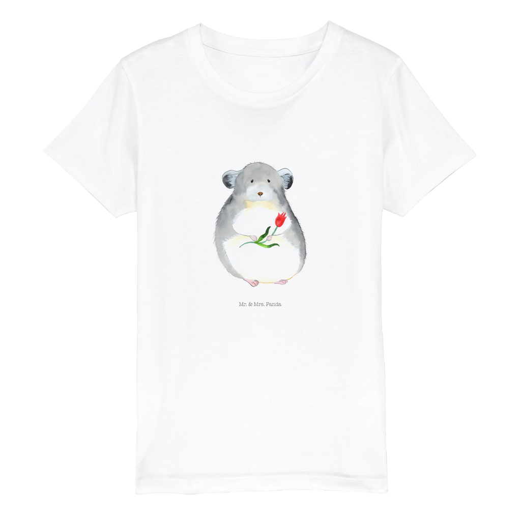 Organic Kinder T-Shirt Chinchilla Blume Kinder T-Shirt, Kinder T-Shirt Mädchen, Kinder T-Shirt Jungen, Tiermotive, Gute Laune, lustige Sprüche, Tiere, Chinchilla, Chinchillas, Liebeskummer, Kummer, Depressionen, traurig sein, Chaos, Glücklichsein, Büro, Büroalltag