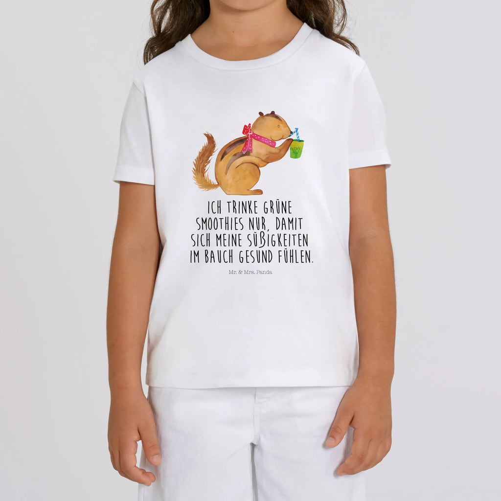 Organic Kinder T-Shirt Eichhörnchen Smoothie Kinder T-Shirt, Kinder T-Shirt Mädchen, Kinder T-Shirt Jungen, Tiermotive, Gute Laune, lustige Sprüche, Tiere, Green Smoothies, Diät, Abnehmen, Streifenhörnchen, Eichhörnchen