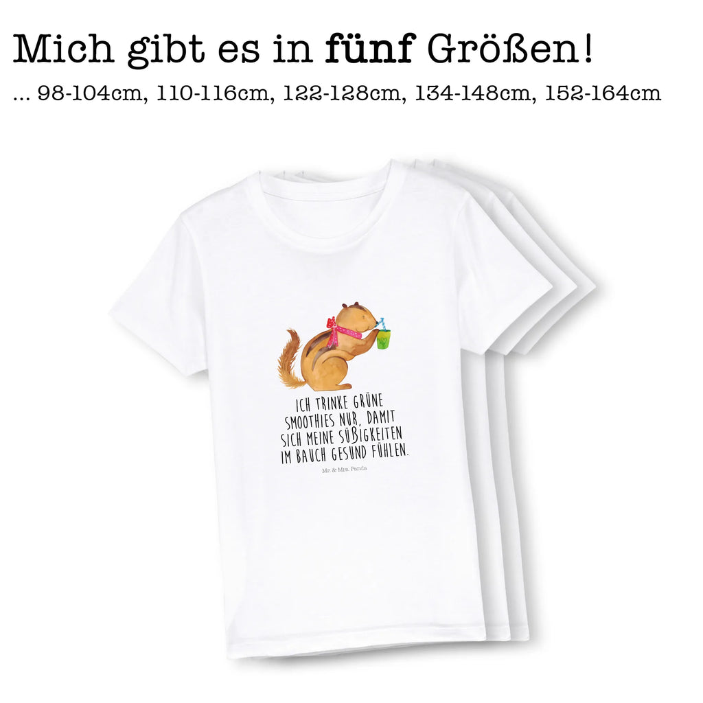 Organic Kinder T-Shirt Eichhörnchen Smoothie Kinder T-Shirt, Kinder T-Shirt Mädchen, Kinder T-Shirt Jungen, Tiermotive, Gute Laune, lustige Sprüche, Tiere, Green Smoothies, Diät, Abnehmen, Streifenhörnchen, Eichhörnchen