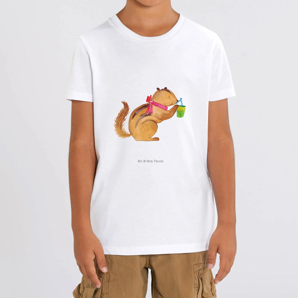 Organic Kinder T-Shirt Eichhörnchen Smoothie Kinder T-Shirt, Kinder T-Shirt Mädchen, Kinder T-Shirt Jungen, Tiermotive, Gute Laune, lustige Sprüche, Tiere, Green Smoothies, Diät, Abnehmen, Streifenhörnchen, Eichhörnchen