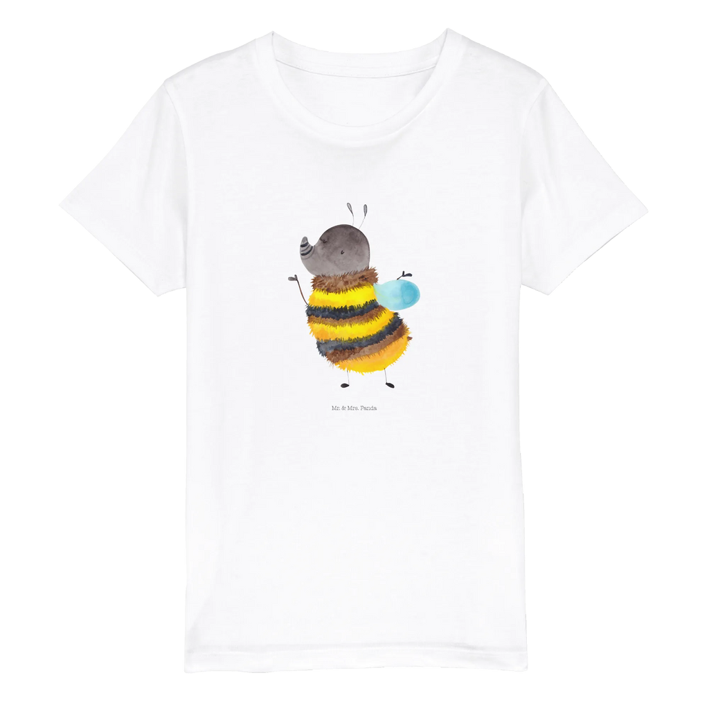 Organic Kinder T-Shirt Hummel flauschig Kinder T-Shirt, Kinder T-Shirt Mädchen, Kinder T-Shirt Jungen, Tiermotive, Gute Laune, lustige Sprüche, Tiere, Hummel, Flauschig, Biene, Blume, Natur