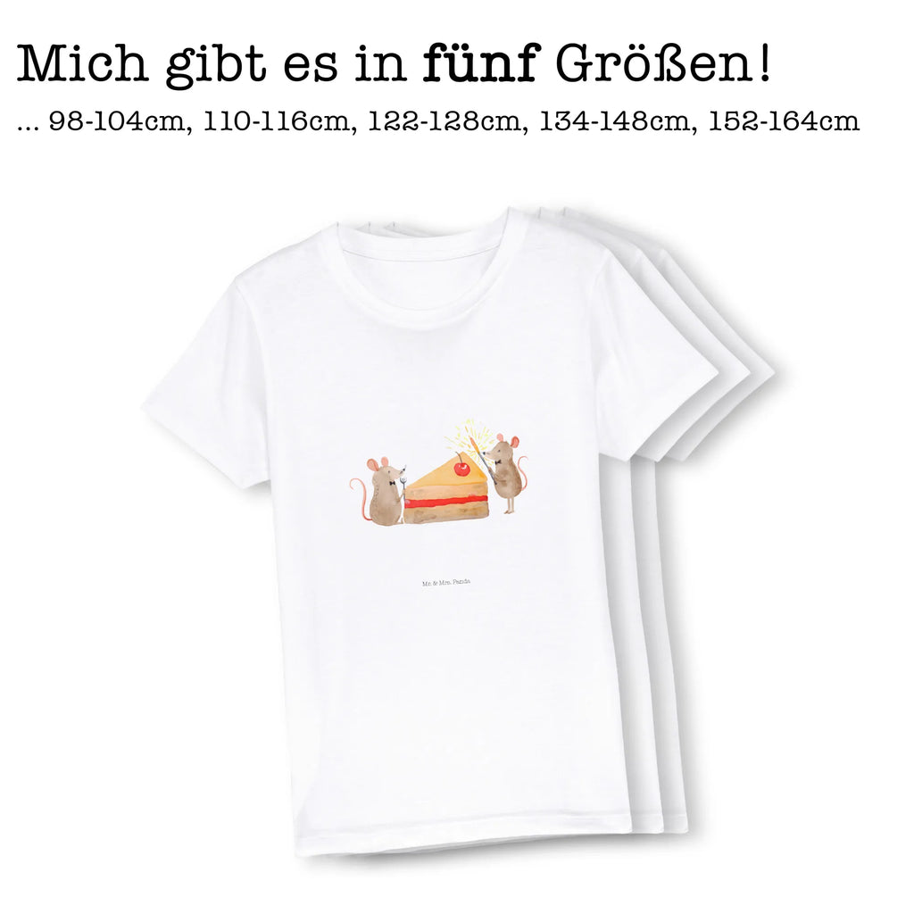 Organic Kinder T-Shirt Mäuse Kuchen Kinder T-Shirt, Kinder T-Shirt Mädchen, Kinder T-Shirt Jungen, Geburtstag, Geburtstagsgeschenk, Geschenk, Kuchen, Maus, Mäuse, Party, Leben, Glück