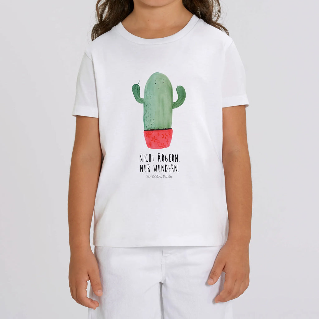 Organic Kinder T-Shirt Kaktus wütend Kinder T-Shirt, Kinder T-Shirt Mädchen, Kinder T-Shirt Jungen, Kaktus, Kakteen, ärgern, Büro, Schule, Büroalltag, Chefin, Kollege, Kollegin, wütend