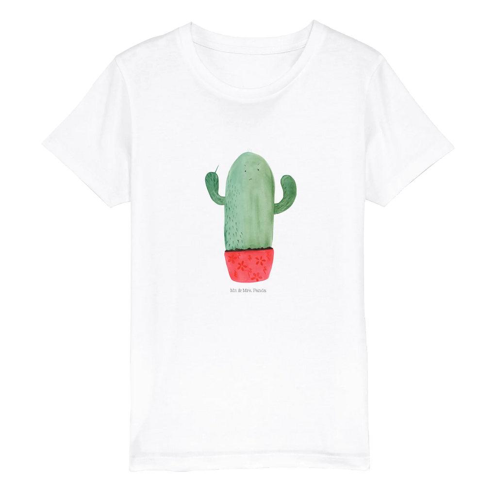 Organic Kinder T-Shirt Kaktus wütend Kinder T-Shirt, Kinder T-Shirt Mädchen, Kinder T-Shirt Jungen, Kaktus, Kakteen, ärgern, Büro, Schule, Büroalltag, Chefin, Kollege, Kollegin, wütend