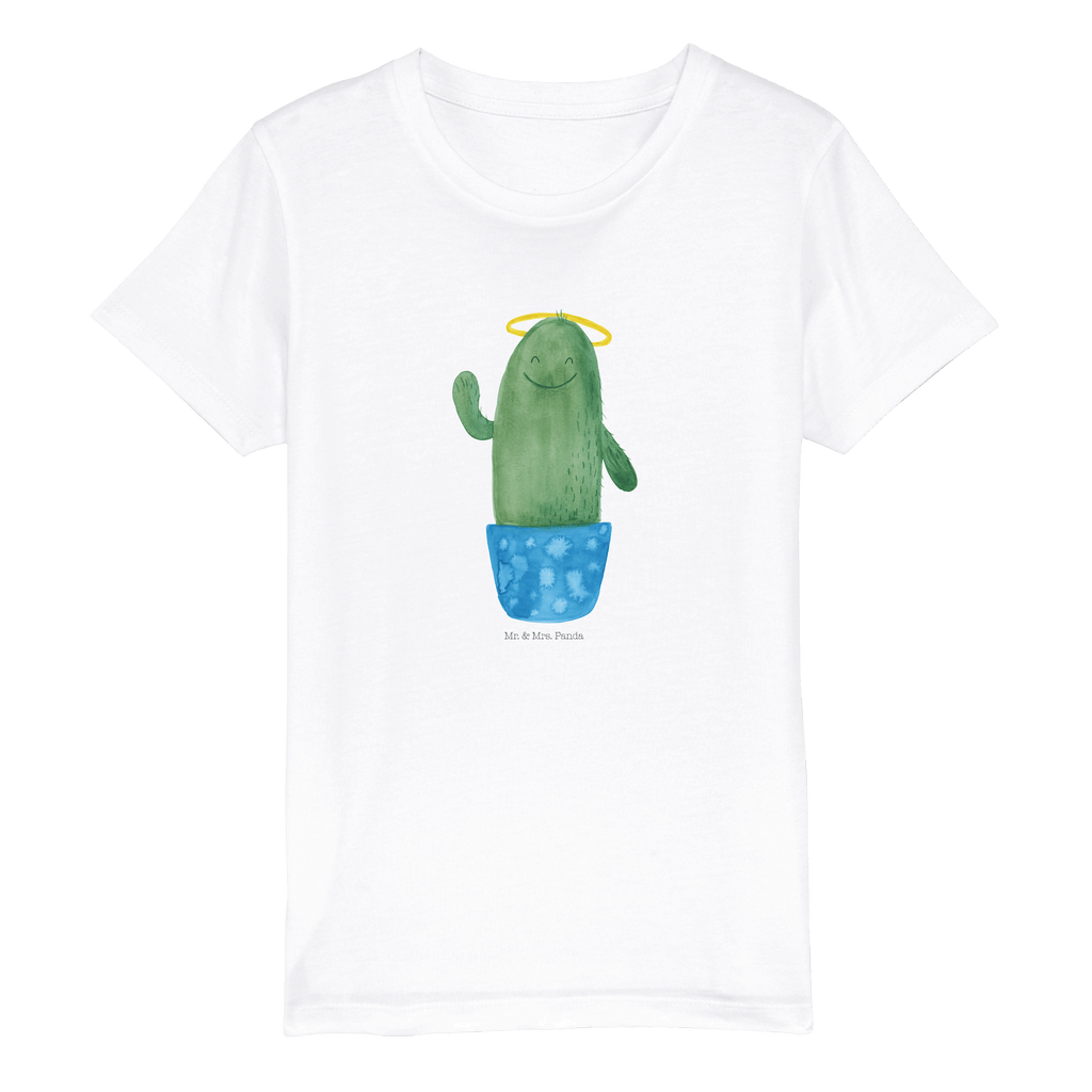 Organic Kinder T-Shirt Kaktus Heilig Kinder T-Shirt, Kinder T-Shirt Mädchen, Kinder T-Shirt Jungen, Kaktus, Kakteen, frech, lustig, Kind, Eltern, Familie, Bruder, Schwester, Schwestern, Freundin, Heiligenschein