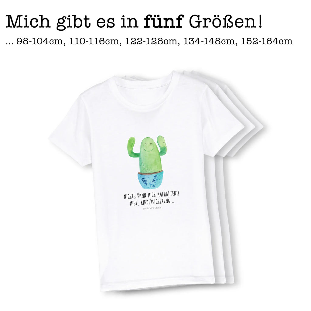 Organic Kinder T-Shirt Kaktus Happy Kinder T-Shirt, Kinder T-Shirt Mädchen, Kinder T-Shirt Jungen, Kaktus, Kakteen, Motivation, Spruch, lustig, Kindersicherung, Neustart, Büro, Büroalltag, Kollege, Kollegin, Freundin, Mutter, Familie, Ausbildung