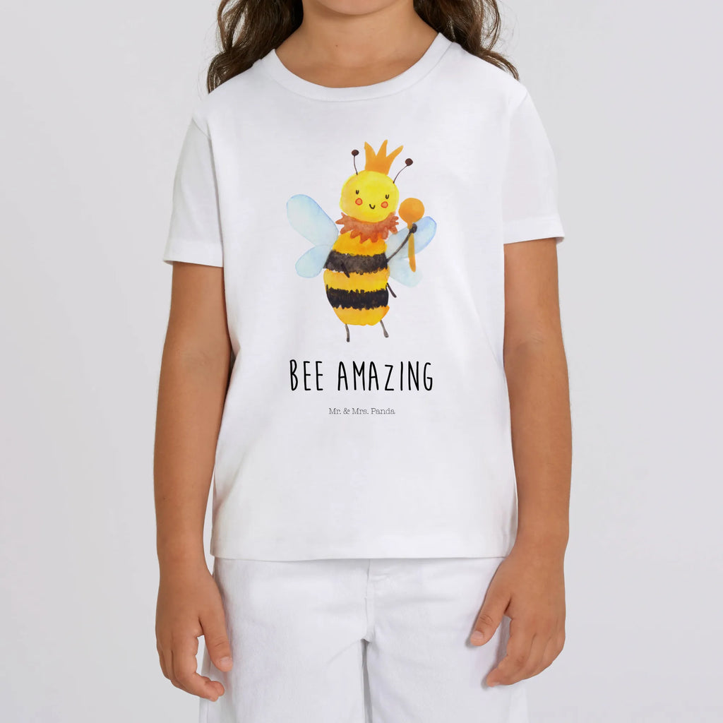 Organic Kinder T-Shirt Biene König Kinder T-Shirt, Kinder T-Shirt Mädchen, Kinder T-Shirt Jungen, Biene, Wespe, Hummel