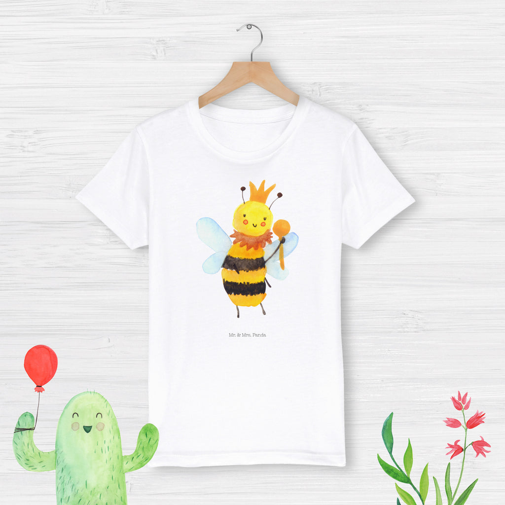 Organic Kinder T-Shirt Biene König Kinder T-Shirt, Kinder T-Shirt Mädchen, Kinder T-Shirt Jungen, Biene, Wespe, Hummel