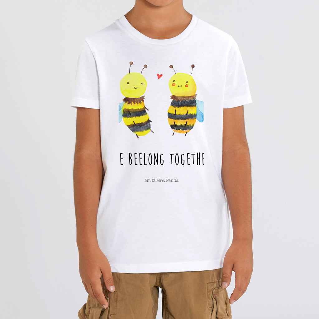 Organic Kinder T-Shirt Biene Verliebt Kinder T-Shirt, Kinder T-Shirt Mädchen, Kinder T-Shirt Jungen, Biene, Wespe, Hummel