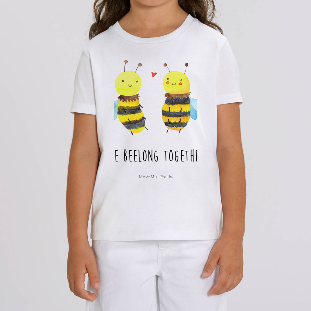 Organic Kinder T-Shirt Biene Verliebt Kinder T-Shirt, Kinder T-Shirt Mädchen, Kinder T-Shirt Jungen, Biene, Wespe, Hummel