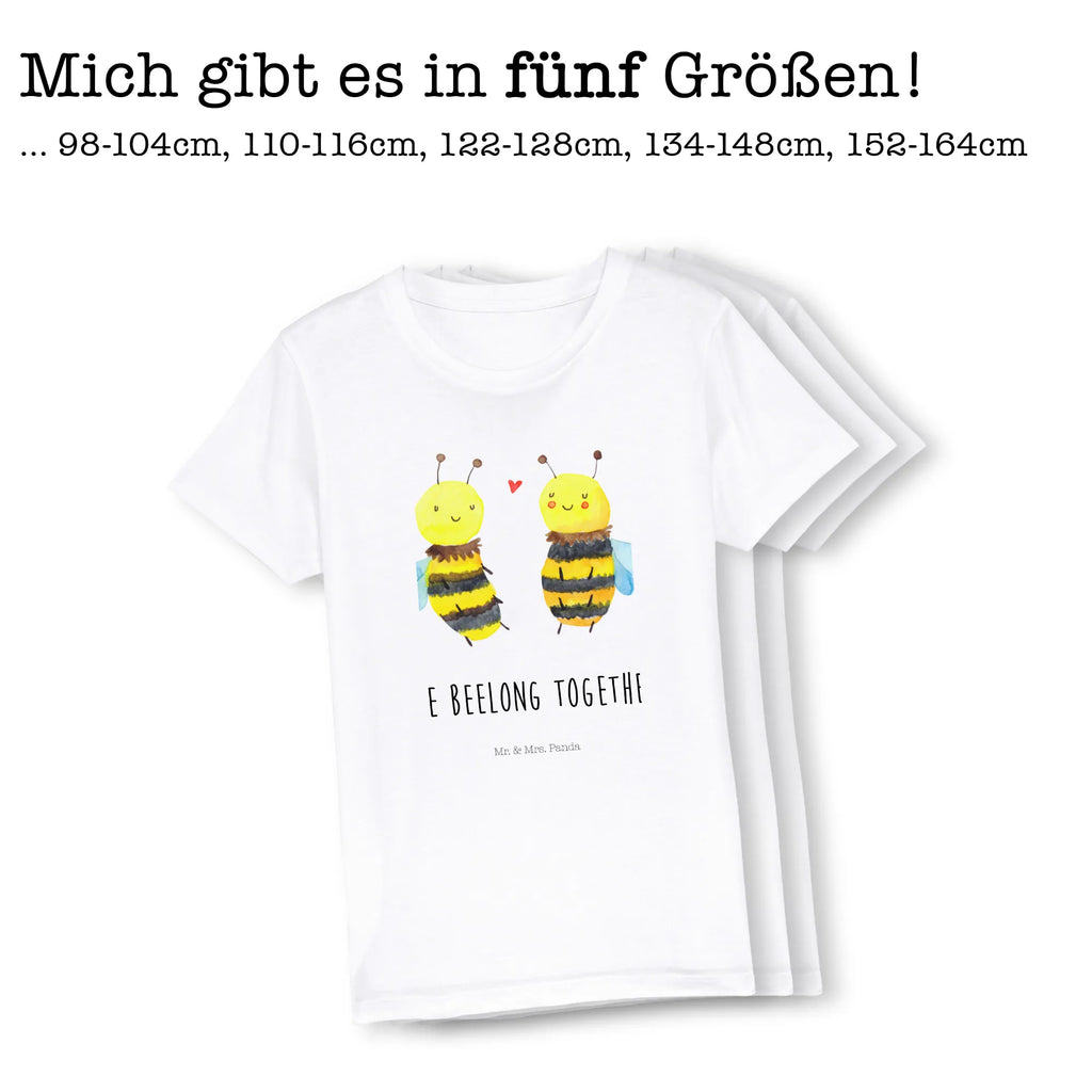 Organic Kinder T-Shirt Biene Verliebt Kinder T-Shirt, Kinder T-Shirt Mädchen, Kinder T-Shirt Jungen, Biene, Wespe, Hummel