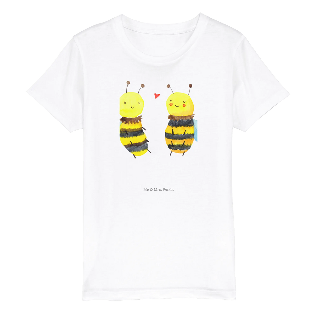 Organic Kinder T-Shirt Biene Verliebt Kinder T-Shirt, Kinder T-Shirt Mädchen, Kinder T-Shirt Jungen, Biene, Wespe, Hummel