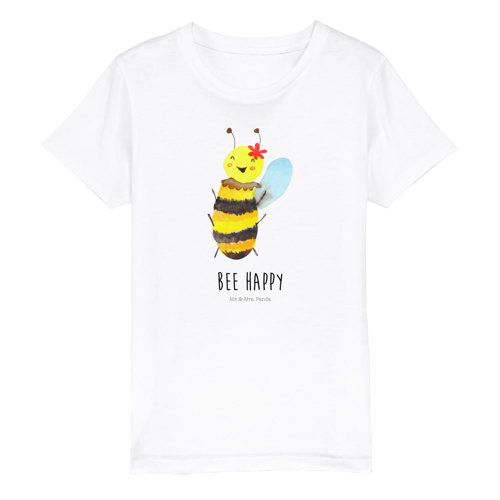 Organic Kinder T-Shirt Biene Happy Kinder T-Shirt, Kinder T-Shirt Mädchen, Kinder T-Shirt Jungen, Biene, Wespe, Hummel