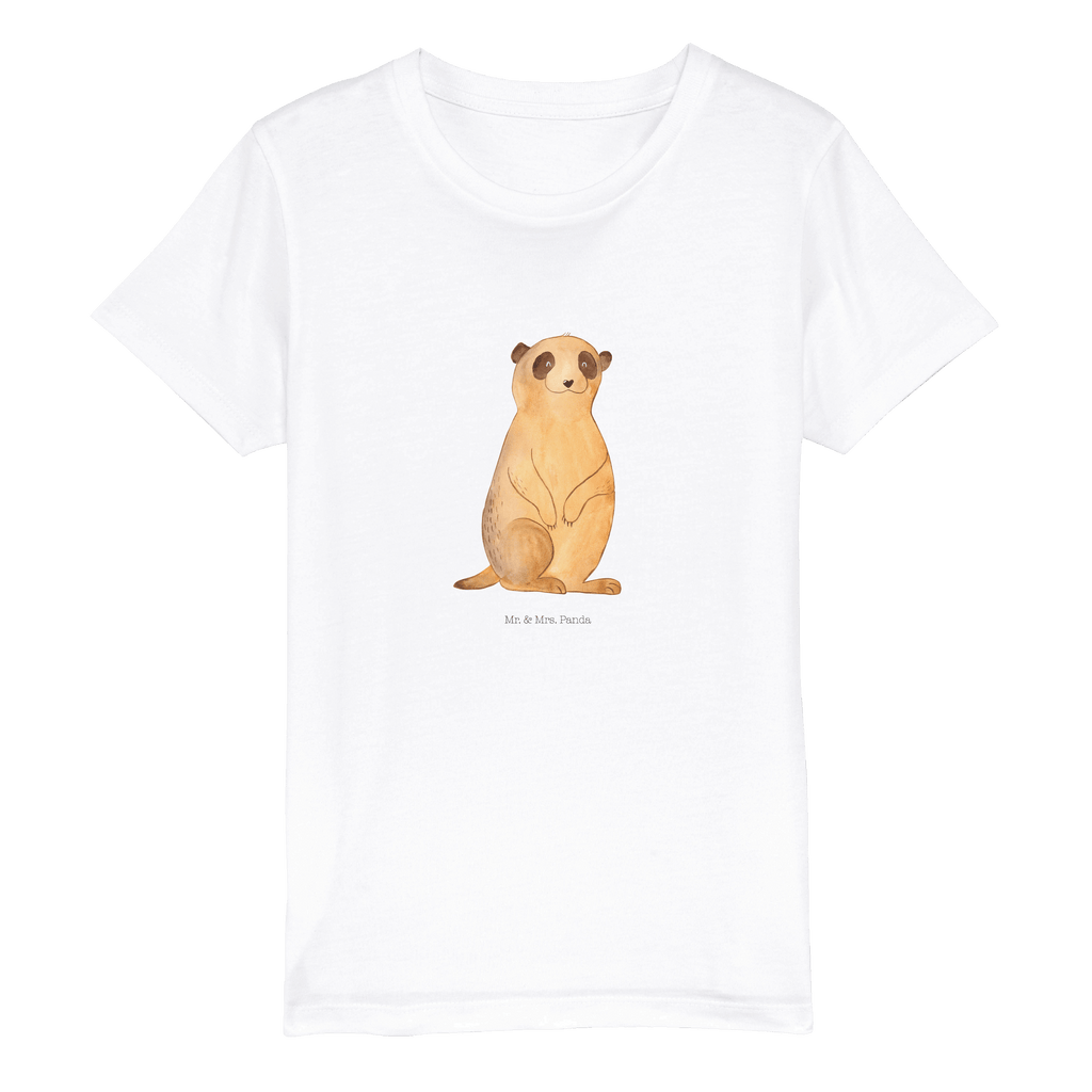 Organic Kinder T-Shirt Erdmännchen Kinder T-Shirt, Kinder T-Shirt Mädchen, Kinder T-Shirt Jungen, Afrika, Wildtiere, Erdmännchen, Reisen, Spruch, Weltreise, Afrikareise, Roadtrip, Traveling