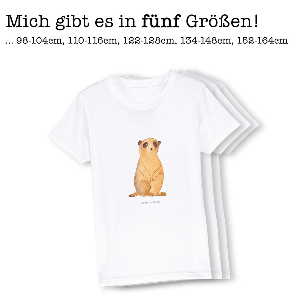 Organic Kinder T-Shirt Erdmännchen Kinder T-Shirt, Kinder T-Shirt Mädchen, Kinder T-Shirt Jungen, Afrika, Wildtiere, Erdmännchen, Reisen, Spruch, Weltreise, Afrikareise, Roadtrip, Traveling