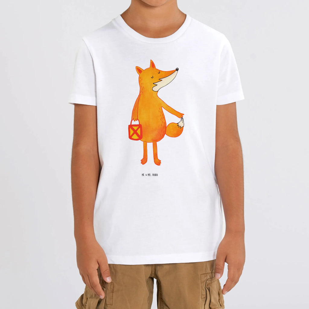 Organic Kinder T-Shirt Fuchs Laterne Kinder T-Shirt, Kinder T-Shirt Mädchen, Kinder T-Shirt Jungen, Fuchs, Füchse, Spruch trösten, Liebeskummer Spruch, Laterne, Sankt Martin, Laternenumzug, Aufmuntern, Cäsar Otto Hugo Flaischlen