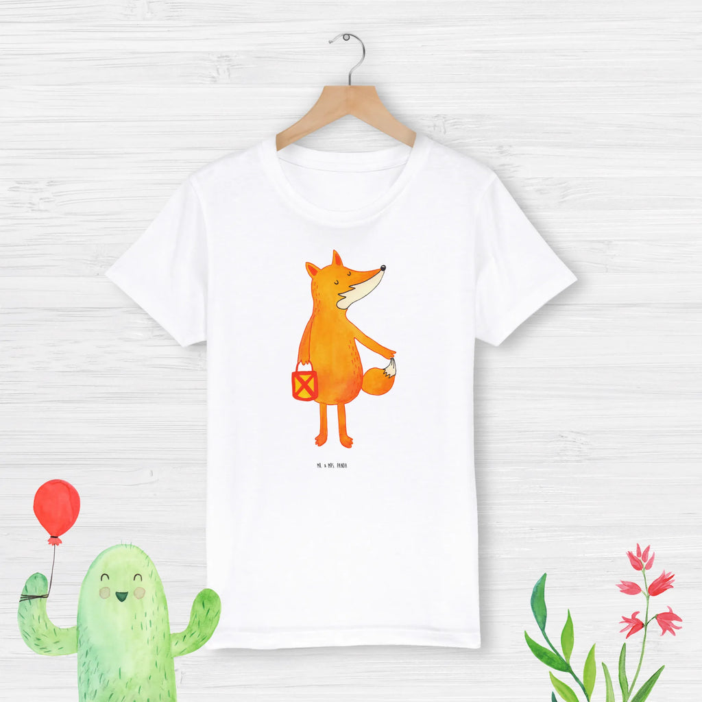 Organic Kinder T-Shirt Fuchs Laterne Kinder T-Shirt, Kinder T-Shirt Mädchen, Kinder T-Shirt Jungen, Fuchs, Füchse, Spruch trösten, Liebeskummer Spruch, Laterne, Sankt Martin, Laternenumzug, Aufmuntern, Cäsar Otto Hugo Flaischlen