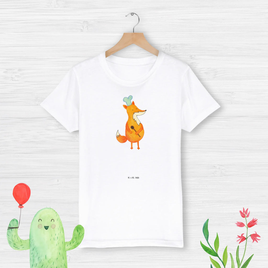 Organic Kinder T-Shirt Fuchs Koch Kinder T-Shirt, Kinder T-Shirt Mädchen, Kinder T-Shirt Jungen, Fuchs, Füchse, Koch Geschenk, Küche Spruch, Küche Deko, Köche, Bäcker, Party Spruch, Spruch lustig, witzig