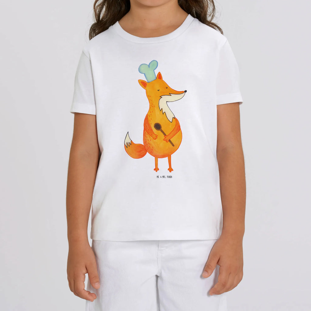 Organic Kinder T-Shirt Fuchs Koch Kinder T-Shirt, Kinder T-Shirt Mädchen, Kinder T-Shirt Jungen, Fuchs, Füchse, Koch Geschenk, Küche Spruch, Küche Deko, Köche, Bäcker, Party Spruch, Spruch lustig, witzig