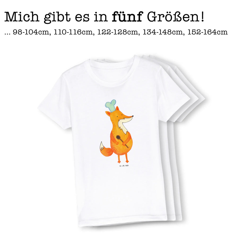 Organic Kinder T-Shirt Fuchs Koch Kinder T-Shirt, Kinder T-Shirt Mädchen, Kinder T-Shirt Jungen, Fuchs, Füchse, Koch Geschenk, Küche Spruch, Küche Deko, Köche, Bäcker, Party Spruch, Spruch lustig, witzig