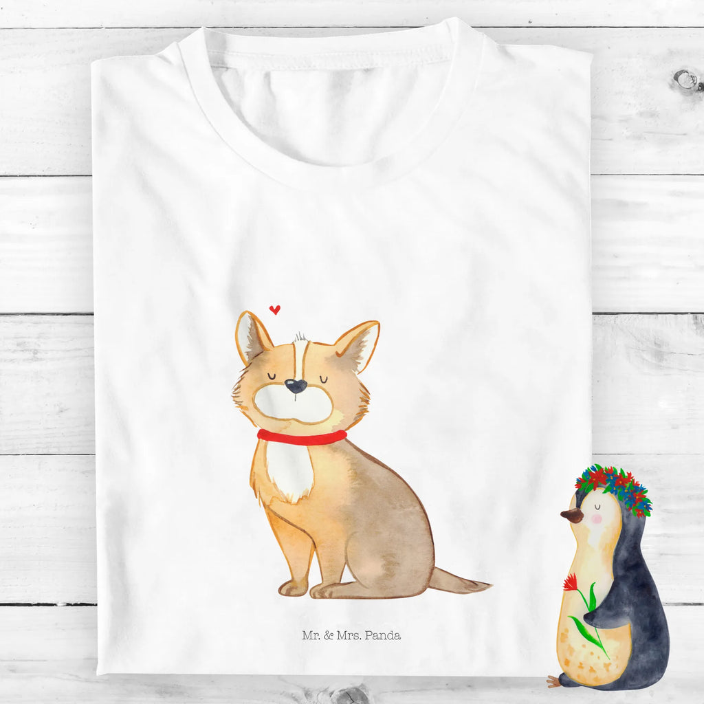 Organic Kinder T-Shirt Hundeglück Kinder T-Shirt, Kinder T-Shirt Mädchen, Kinder T-Shirt Jungen, Hund, Hundemotiv, Haustier, Hunderasse, Tierliebhaber, Hundebesitzer, Sprüche, Corgie, Hundeliebe, Spruch, Hundemama, Liebe