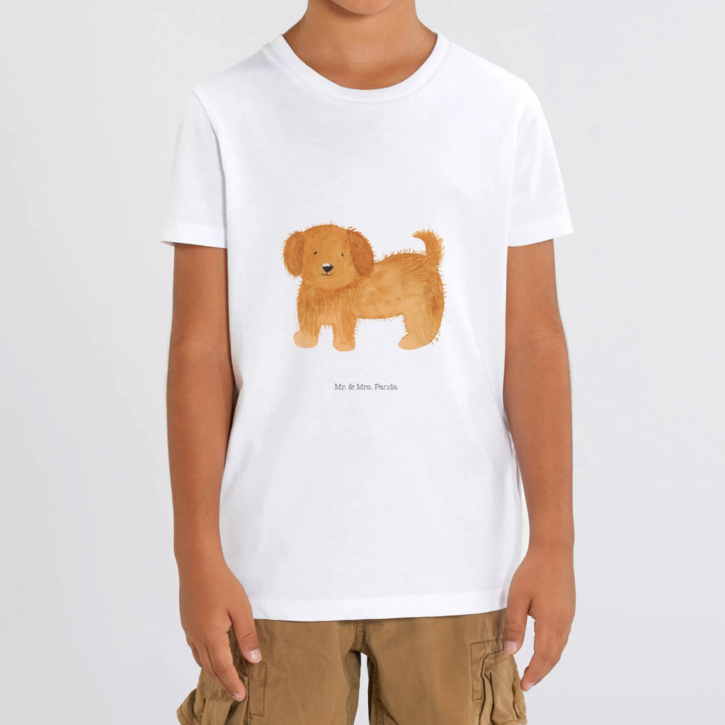 Organic Kinder T-Shirt Hund flauschig Kinder T-Shirt, Kinder T-Shirt Mädchen, Kinder T-Shirt Jungen, Hund, Hundemotiv, Haustier, Hunderasse, Tierliebhaber, Hundebesitzer, Sprüche, Hunde, Frauchen, Hundemama, Hundeliebe