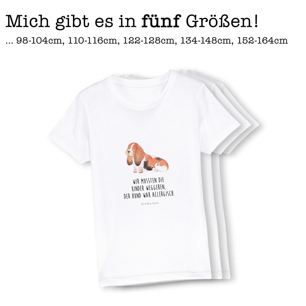 Organic Kinder T-Shirt Hund Basset Hound Kinder T-Shirt, Kinder T-Shirt Mädchen, Kinder T-Shirt Jungen, Hund, Hundemotiv, Haustier, Hunderasse, Tierliebhaber, Hundebesitzer, Sprüche, Basset Hound, Basset, Hundeliebe, kinderlos