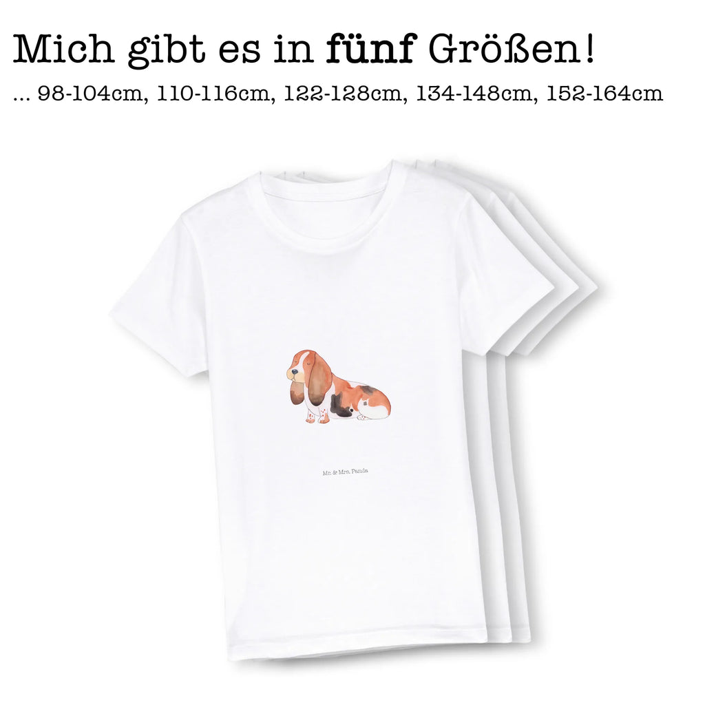 Organic Kinder T-Shirt Hund Basset Hound Kinder T-Shirt, Kinder T-Shirt Mädchen, Kinder T-Shirt Jungen, Hund, Hundemotiv, Haustier, Hunderasse, Tierliebhaber, Hundebesitzer, Sprüche, Basset Hound, Basset, Hundeliebe, kinderlos