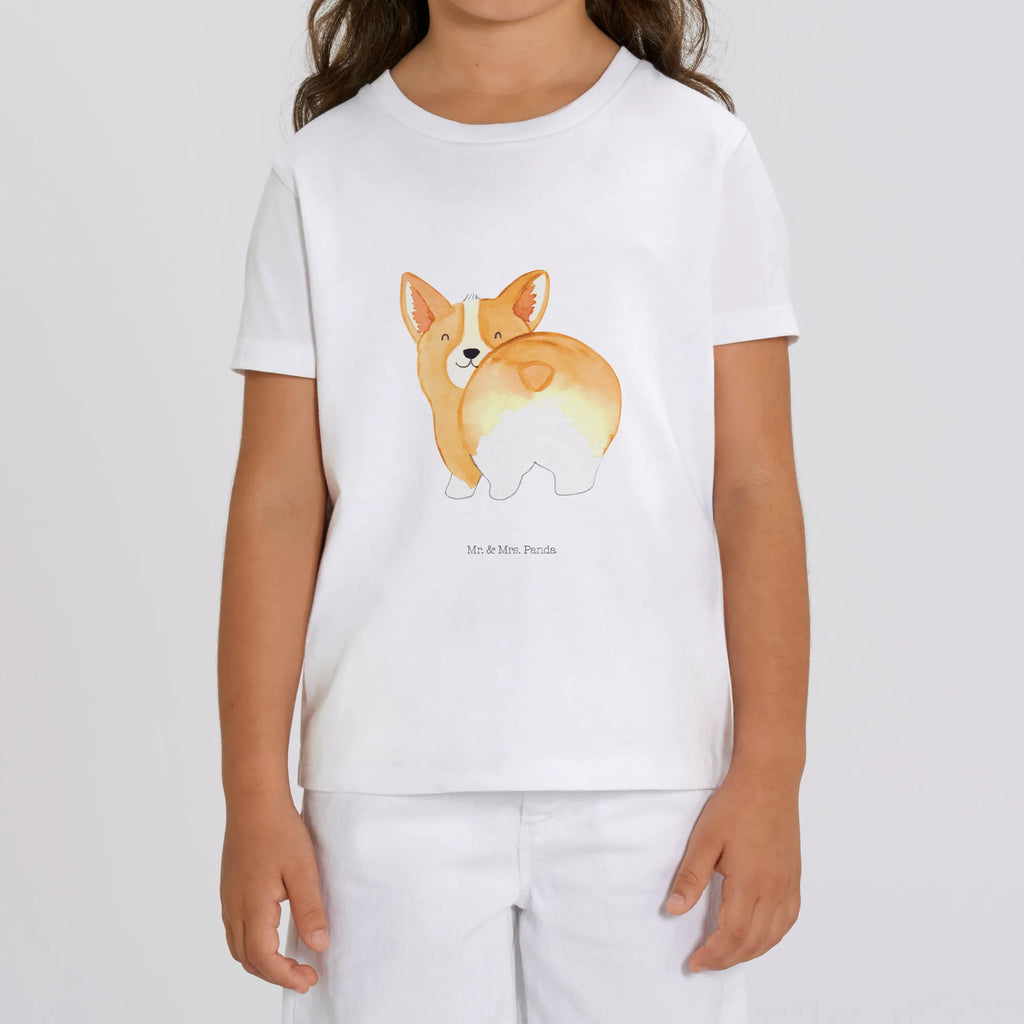 Organic Kinder T-Shirt Corgie Po Kinder T-Shirt, Kinder T-Shirt Mädchen, Kinder T-Shirt Jungen, Hund, Hundemotiv, Haustier, Hunderasse, Tierliebhaber, Hundebesitzer, Sprüche, Corgie, Hundeliebe, Motivation, Selbstliebe, Spruch