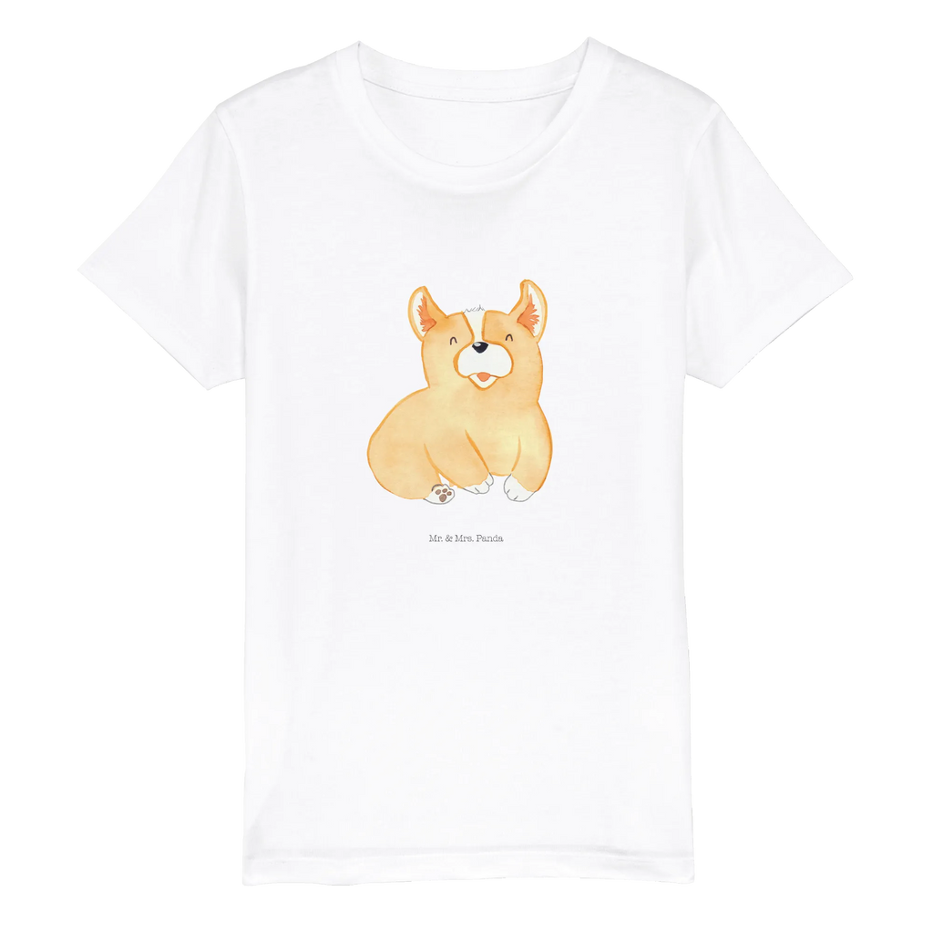 Organic Kinder T-Shirt Corgie Kinder T-Shirt, Kinder T-Shirt Mädchen, Kinder T-Shirt Jungen, Hund, Hundemotiv, Haustier, Hunderasse, Tierliebhaber, Hundebesitzer, Sprüche, Corgie, Welsh Corgie Pembroke, britisch, Motivation, Spruch, Hundespruch, Lebensfreude