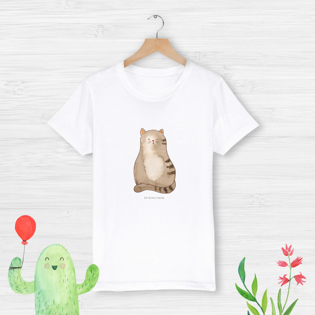 Organic Kinder T-Shirt Katze Sitzen Kinder T-Shirt, Kinder T-Shirt Mädchen, Kinder T-Shirt Jungen, Katze, Katzenmotiv, Katzenfan, Katzendeko, Katzenfreund, Katzenliebhaber, Katzenprodukte, Katzenartikel, Katzenaccessoires, Katzensouvenirs, Katzenliebhaberprodukte, Katzenmotive, Katzen, Kater, Mietze, Cat, Cats, Katzenhalter, Katzenbesitzerin, Haustier, Katzenliebe, Lebensinhalt, Liebe, Mittelpunkt, Familie