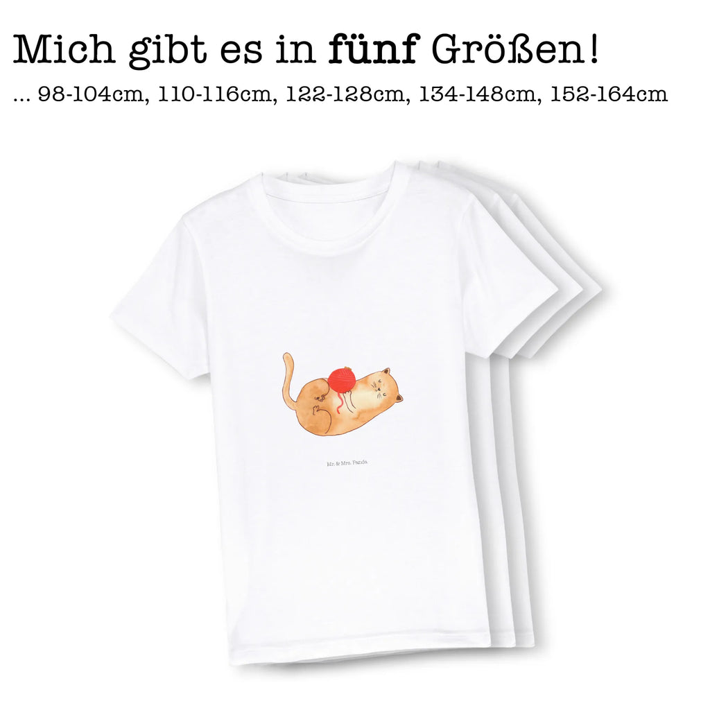 Organic Kinder T-Shirt Katze Wolle Kinder T-Shirt, Kinder T-Shirt Mädchen, Kinder T-Shirt Jungen, Katze, Katzenmotiv, Katzenfan, Katzendeko, Katzenfreund, Katzenliebhaber, Katzenprodukte, Katzenartikel, Katzenaccessoires, Katzensouvenirs, Katzenliebhaberprodukte, Katzenmotive, Katzen, Kater, Mietze, Cat, Cats, Katzenhalter, Katzenbesitzerin, Haustier, Wollknäuel, Wolle, Spielen, Spiel, verspielt