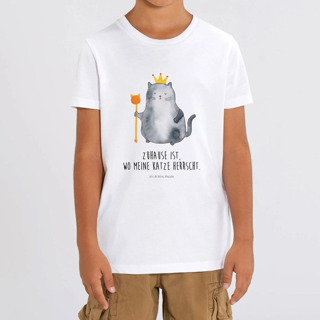 Organic Kinder T-Shirt Katzen Koenig Kinder T-Shirt, Kinder T-Shirt Mädchen, Kinder T-Shirt Jungen, Katze, Katzenmotiv, Katzenfan, Katzendeko, Katzenfreund, Katzenliebhaber, Katzenprodukte, Katzenartikel, Katzenaccessoires, Katzensouvenirs, Katzenliebhaberprodukte, Katzenmotive, Katzen, Kater, Mietze, Cat, Cats, Katzenhalter, Katzenbesitzerin, Haustier, König, Königin, Queen, Familie, Mietzhaus, Wohnung, erste eigenen Wohnung, Umzug, Einzug