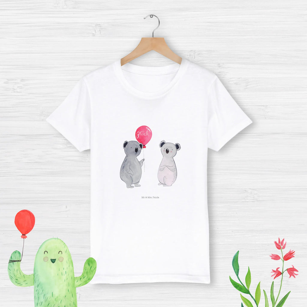 Organic Kinder T-Shirt Koala Luftballon Kinder T-Shirt, Kinder T-Shirt Mädchen, Kinder T-Shirt Jungen, Koala, Koalabär, Luftballon, Party, Geburtstag, Geschenk