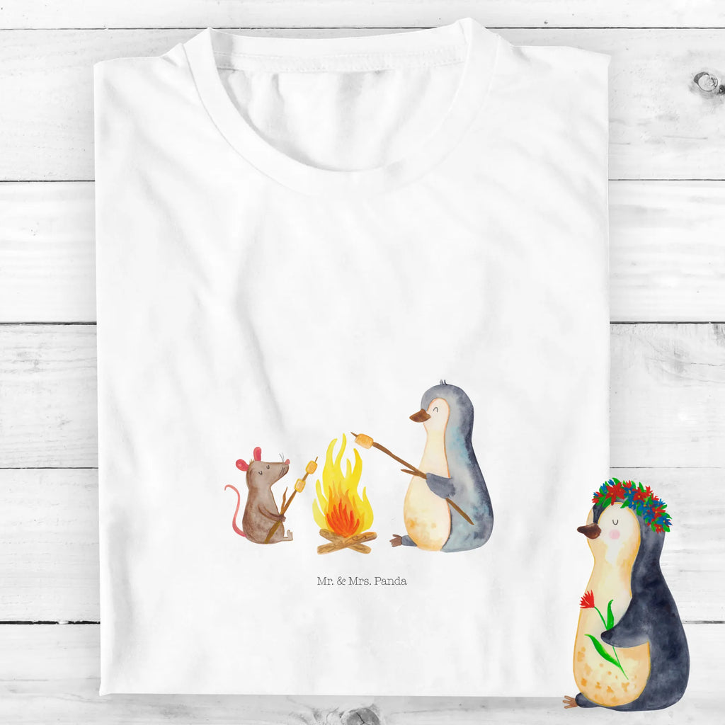 Organic Kinder T-Shirt Pinguin Lagerfeuer Kinder T-Shirt, Kinder T-Shirt Mädchen, Kinder T-Shirt Jungen, Pinguin, Maus, Pinguine, Lagerfeuer, Leben, Arbeit, Job, Motivation, Büro, Büroalltag, Lebensspruch, Lebensmotivation, Neustart, Liebe, grillen, Feuer, Marshmallows