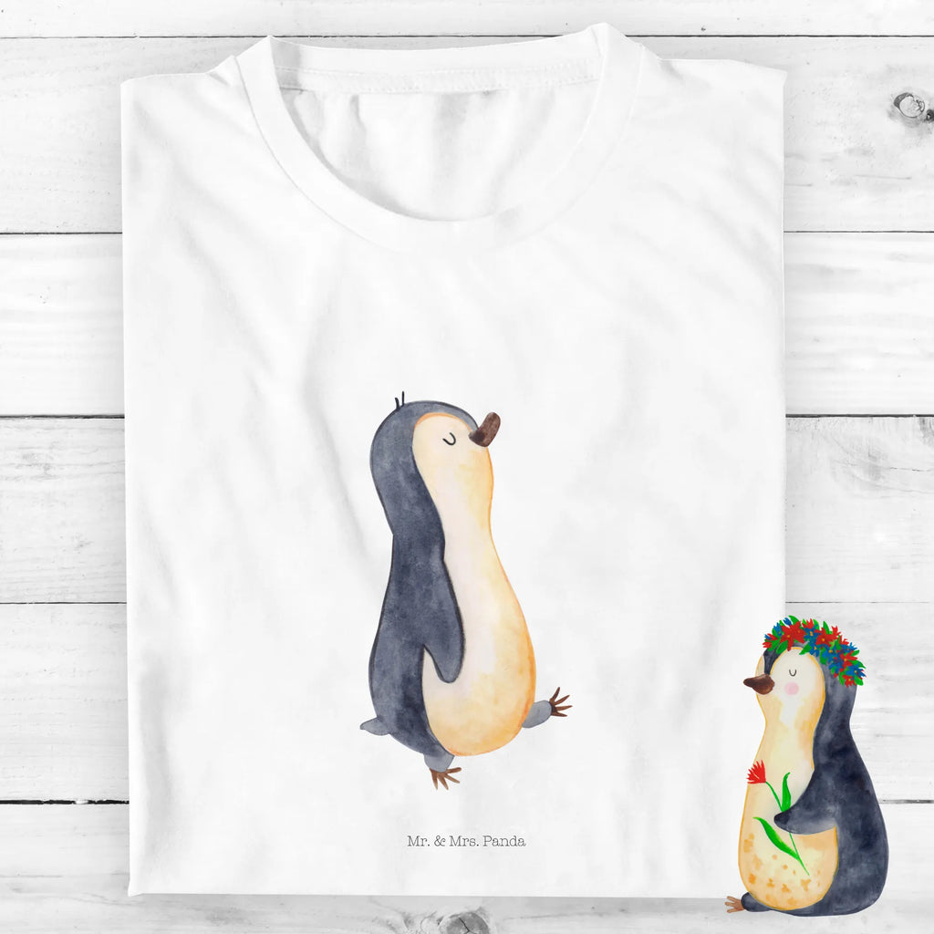 Organic Kinder T-Shirt Pinguin marschieren Kinder T-Shirt, Kinder T-Shirt Mädchen, Kinder T-Shirt Jungen, Pinguin, Pinguine, Frühaufsteher, Langschläfer, Bruder, Schwester, Familie