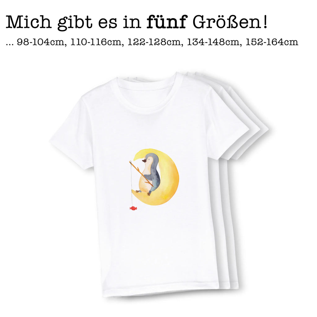 Organic Kinder T-Shirt Pinguin Mond Kinder T-Shirt, Kinder T-Shirt Mädchen, Kinder T-Shirt Jungen, Pinguin, Pinguine, Spruch, schlafen, Nachtruhe, Einschlafen, Schlafzimmer, Schlafstörungen, Gästezimmer