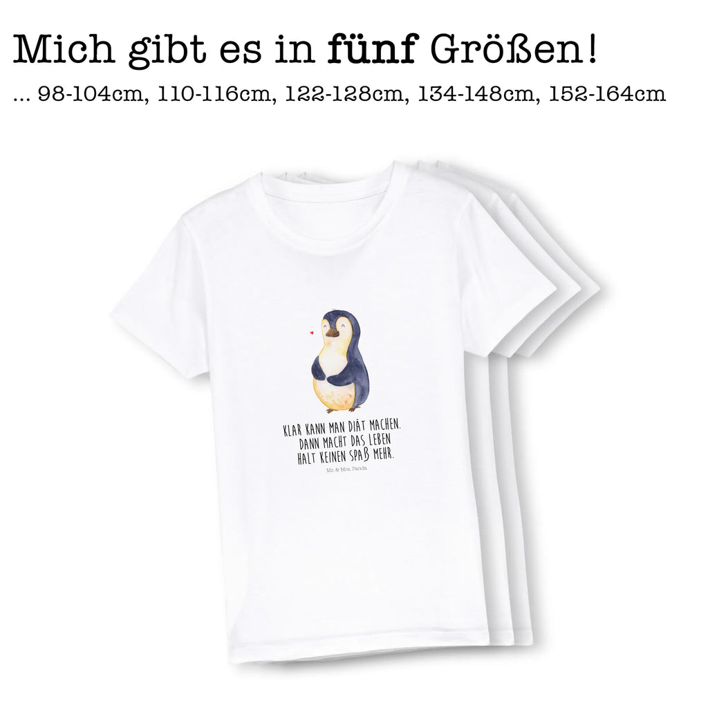 Organic Kinder T-Shirt Pinguin Diät Kinder T-Shirt, Kinder T-Shirt Mädchen, Kinder T-Shirt Jungen, Pinguin, Pinguine, Diät, Abnehmen, Abspecken, Gewicht, Motivation, Selbstliebe, Körperliebe, Selbstrespekt